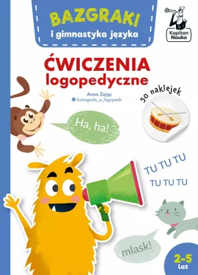 Productafbeelding van Bazgraki i gimnastyka jezyka Ćwiczenia logopedyczne