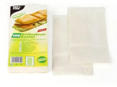 Immagine prodotto di PAPSTAR Butterbrotbeutel, (B)100 x (T)30 x (H)210 mm