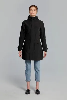 Obrázok produktu pre Basil Basil rain parka Mosse Women, Jet Black, veľkosť: XL