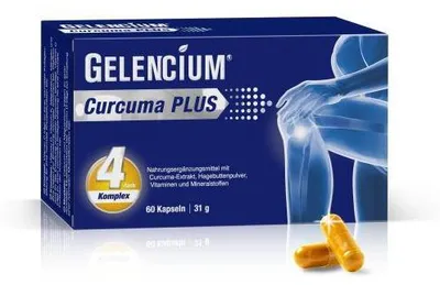 Image de Gelencium Curcuma Plus hautement dosé avec vit.C 60 gélules