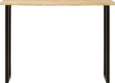 Obrázok produktu pre vidaXL Konzolový stolík so stromovou hranou 105x33x76 cm z masívneho mangového dreva