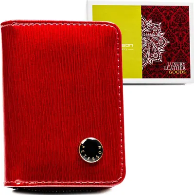 Image de Peterson Portefeuille en cuir pour femmes Gulab Rouge Taille unique