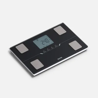 Immagine prodotto di TANITA BC-401 Bilancia intelligente per l'analisi corporea – Grasso corporeo, massa muscolare, grasso viscerale, ritenzione idrica, BMI ed età metabolica, app Bluetooth, bilancia per tutta la famiglia
