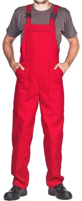 Productafbeelding van Werkbroek Overall Tuinbroek - Maten S t/m Xxxl - Gemaakt in de EU - Blauw