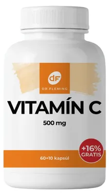 Obrázok produktu pre Vitamín C 500mg - 70 kapsúl - Dr. Fleming