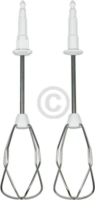 Produktbild von Bosch Rührbesen Quirl Set rechts links für Handmixer - Nr.: 00659061 / 659061