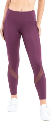 Produktbild von Trainingsleggings mit Mesh-Einsätzen für Damen