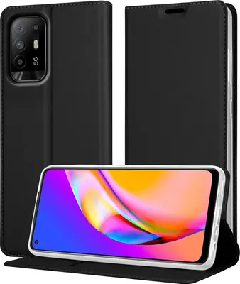 Obrázok produktu pre Cadorabo puzdro na mobilný telefón pre Oppo A94 5G Protective Case in Black Cover Case Booklet