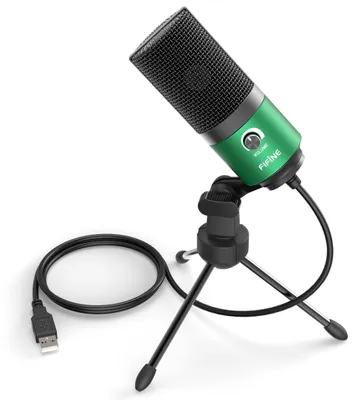 Obrázok produktu pre USB mikrofón pre počítač, kondenzátorový mikrofón na streamovanie a podcasting