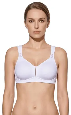Produktbild von Selene BH Elvira ohne Bügel Minimizer ungepolstert Weiß 100D