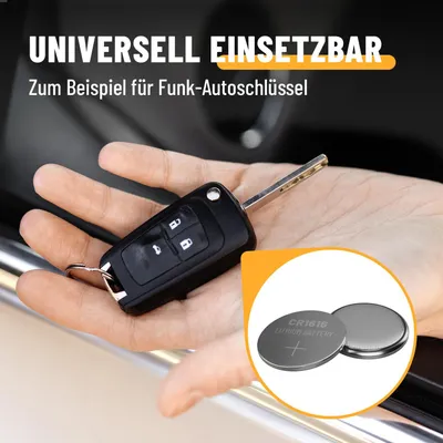 Produktbild von ABSINA 25X CR1616 3V Lithium Knopfzelle - Batterie CR 1616 auslaufsicher & Lange Haltbarkeit - CR1616 Batterie