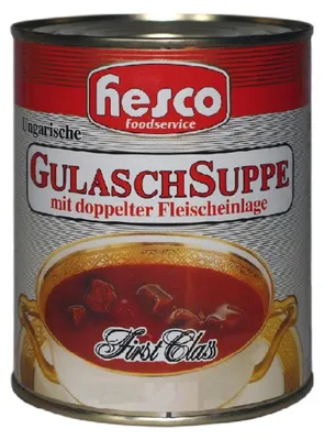 Zdjęcie produktu dla Hesco Węgierska Zupa Gulaszowa First Class wysokoskoncentrowana 850ml