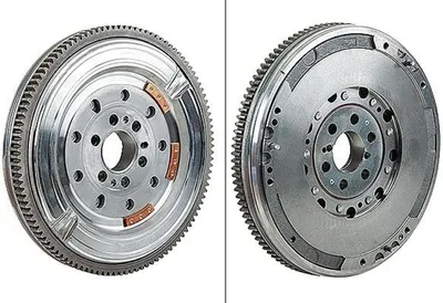 Productafbeelding van Vliegwiel - Dubbel massa vliegwiel - Motorreparatie - Zonder geleiderlager - 33 x 33 x 9 cm - Zwart