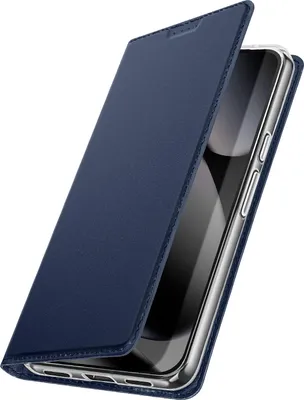 Productafbeelding van Dux Ducis, Google Pixel 10 Pro XL fliptas met kaarthouder, serie Skin Pro, nachtblauw