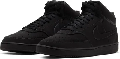 Produktbild von Nike Sneaker Court Vision Mid Black/Black/Black, Neutral EU:44 EU