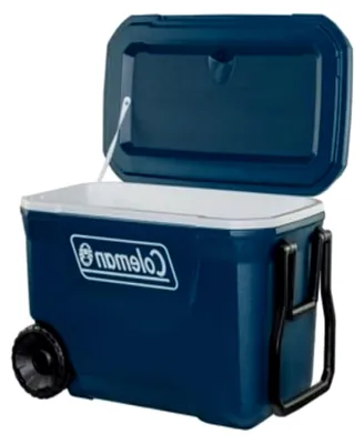 Produktbild von Geräumige Kühlbox 58 L mit robustem Gehäuse und langanhaltender Kühlfunktion, Blau