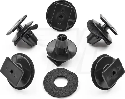 Produktbild von 20x Befestigungs Clip mit Dichtung für Nissan Zierleiste Seitenschweller | 76882-EG01A