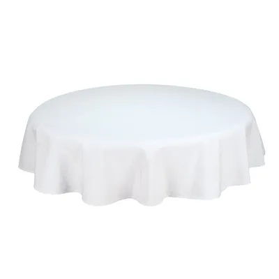 Produktbild von Tischdecke, Rund, White, 330cm Ø, Treb SP