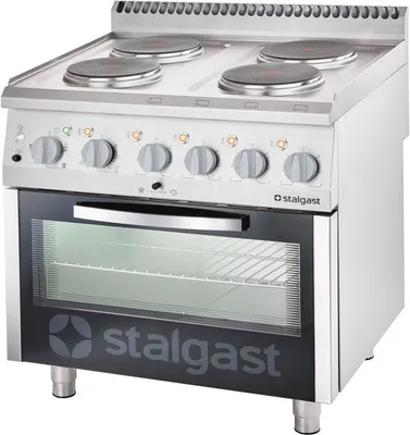 Immagine prodotto di Cucina elettrica con 4 piastre e forno ventilato GN 1/1, Serie 700 ND