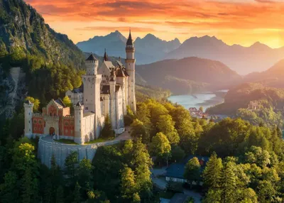 Produktbild von BLUEBIRD Puzzle Zemek Neuschwanstein 500 Stü ck