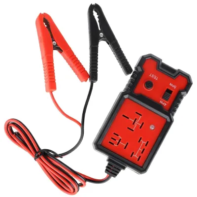 Zdjęcie produktu dla Tester przekaźników samochodowych, 12 V, narzędzie diagnostyczne do systemów elektrycznych