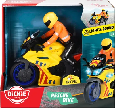 Zdjęcie produktu dla Dickie Friction Rescue Engine ze wiatem i dwikiem