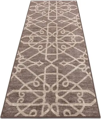 Produktbild von Teppich-Läufer auf Maß Navelli Braun 80x350 cm