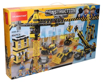 Obrázek produktu pro Stavebnice Constructie Werkers – 854 dílků.
