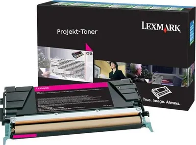 Image de Toner LEXMARK C748H3MG C748 PROJ MAGENTA