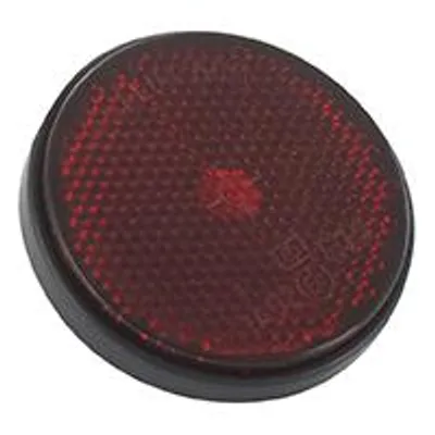 Image de Catadioptre Rouge Adaptable - ø: 60mm Livrée Avec Vis
