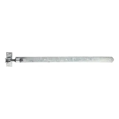 Immagine prodotto di Alberts 318284 Cerniera per tapparella | diritta, estremità arrotondata, regolabile di 30 mm | zincata a caldo | 660 x 40 mm
