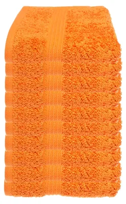 Produktbild von 10er Pack Gästehandtücher in 23 Farben erhältlich, weich und saugstark, 500 g/m², Orange, 30 x 50 cm