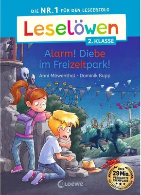 Obrázok produktu pre Leselöwen 2. Klasse - Alarm! Diebe im Freizeitpark!
