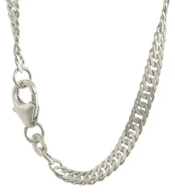 Produktbild von Silberkette Singapurkette Länge 45cm - Breite 2,9mm - 925 Silber