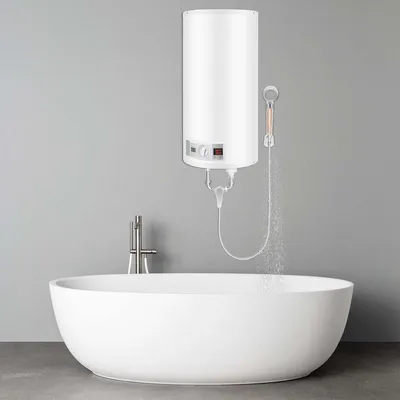 Productafbeelding van Elektrische Boiler 50 Liter - 2 kW Vermogen - Voor Badkamer Warmwater
