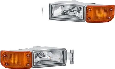 Produktbild von Nebelscheinwerfer-Set links rechts 24 V H4 P21W HELLA für u.a. MAN TGS