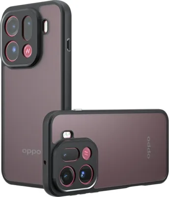Produktbild von OPPO Find X9 Pro Hülle - Coverup Mattes Transparentes Back Cover mit Kameraschutz - Schwarz