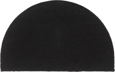 Produktbild von Fußmatte Schwarz Halbrund 50x80 cm Kokosfaser Getuftet 155575