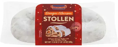 Produktbild von KuchenMeister Stollen Orangen-Marzipan 500g