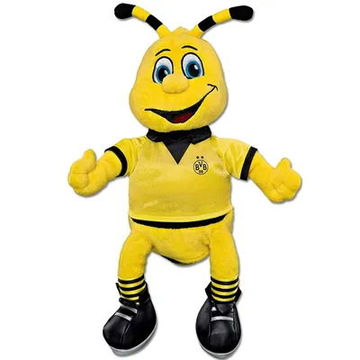 Produktbild von BVB Plüschfigur Emma mit Saugnapf 20cm