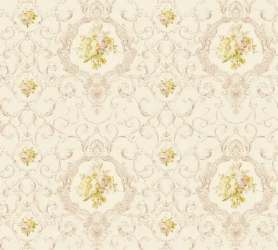 Produktbild von A.S. Création Vliestapete Château 5 Tapete bunt creme metallic 10,05 m x 0,53 m 343914 34391-4