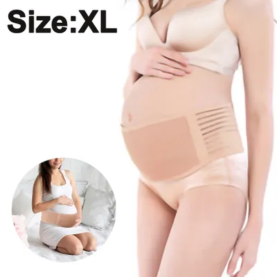 Produktbild von Bauchband Schwangerschaft S Gürtel Bauchband für Schwangere Stützgürtel Taille zurück und verstellbar atmungsaktiv