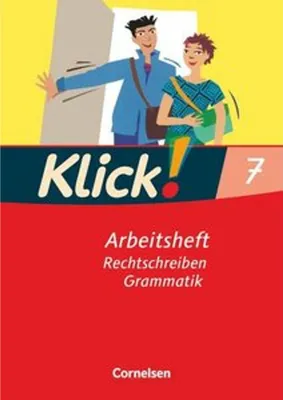 Immagine prodotto di Klick! Deutsch 7. Schuljahr - Ausgabe 2007 - Rechtschreiben und Grammatik - Arbeitsheft mit Lösungen