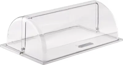 Produktbild von APS 11018 Rolltophaube GN 1/1, Polycarbonat, 53 x 32,5 cm, Höhe 17 cm,  Germany