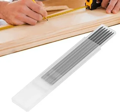 Zdjęcie produktu dla Wkłady do ołówków stolarskich 2 8 mm grafitowe wosk 6 szt