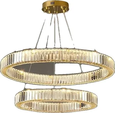 Image de Suspension, dimmable, LED, avec télécommande, 2 circuits