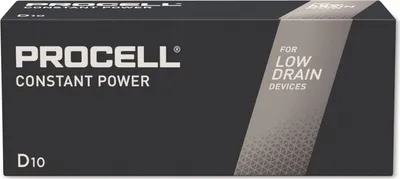 Obrázek produktu pro Duracell Procell Constant Alkaline Mono D LR20 1,5 V (krabička 10 ks)