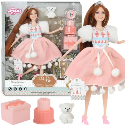 Produktbild von WOOPIE ROYAL Lalka "Geburtstagsprinzessin" mit Teddybär