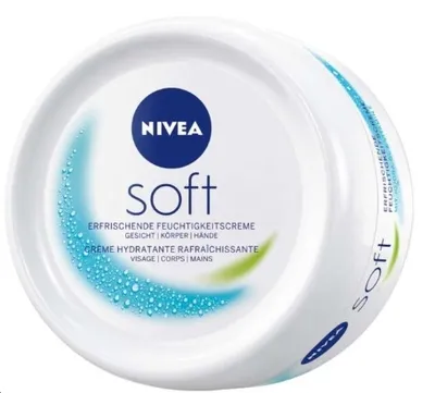 Produktbild von Nivea Soft Intensive Feuchtigkeitscreme für Gesicht und Körper, 200ml