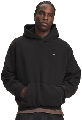 Produktbild von Under Armour Ua Icon Hw Flc Washed Hoodie - ultimate black, Größe:3XL